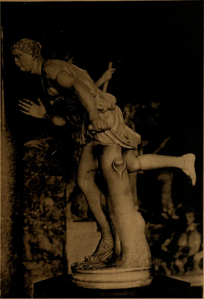 An illustration from Les musées d'Europe. La sculpture au Louvre;, 1900, leaf 144