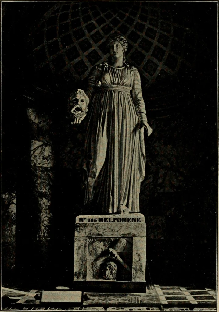 An illustration from Les musées d'Europe. La sculpture au Louvre;, 1900, leaf 150