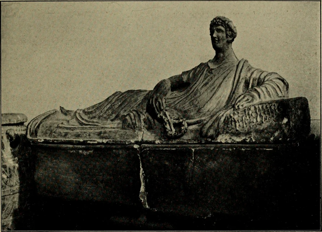 An illustration from Les musées d'Europe. La sculpture au Louvre;, 1900, leaf 160