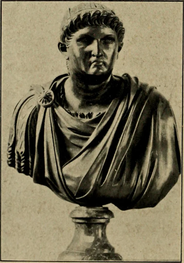 An illustration from Les musées d'Europe. La sculpture au Louvre;, 1900, leaf 179