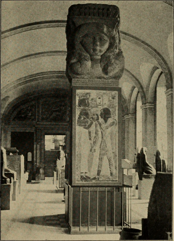 An illustration from Les musées d'Europe. La sculpture au Louvre;, 1900, leaf 20