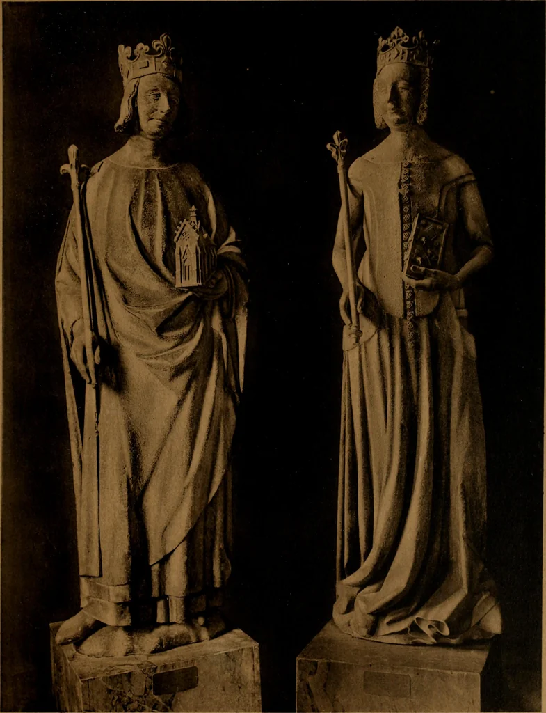 An illustration from Les musées d'Europe. La sculpture au Louvre;, 1900, leaf 202