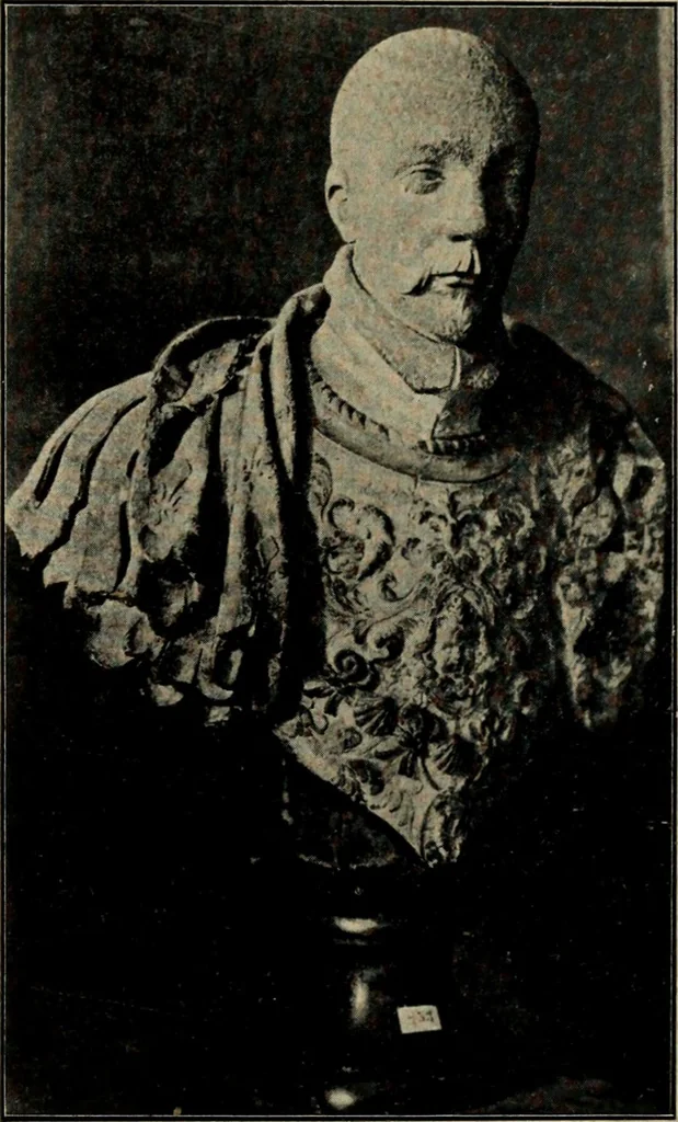 An illustration from Les musées d'Europe. La sculpture au Louvre;, 1900, leaf 216