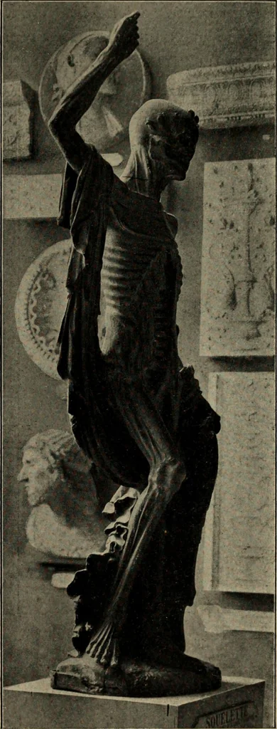 An illustration from Les musées d'Europe. La sculpture au Louvre;, 1900, leaf 220