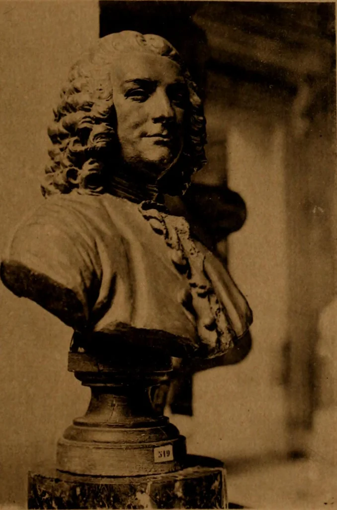 An illustration from Les musées d'Europe. La sculpture au Louvre;, 1900, leaf 242