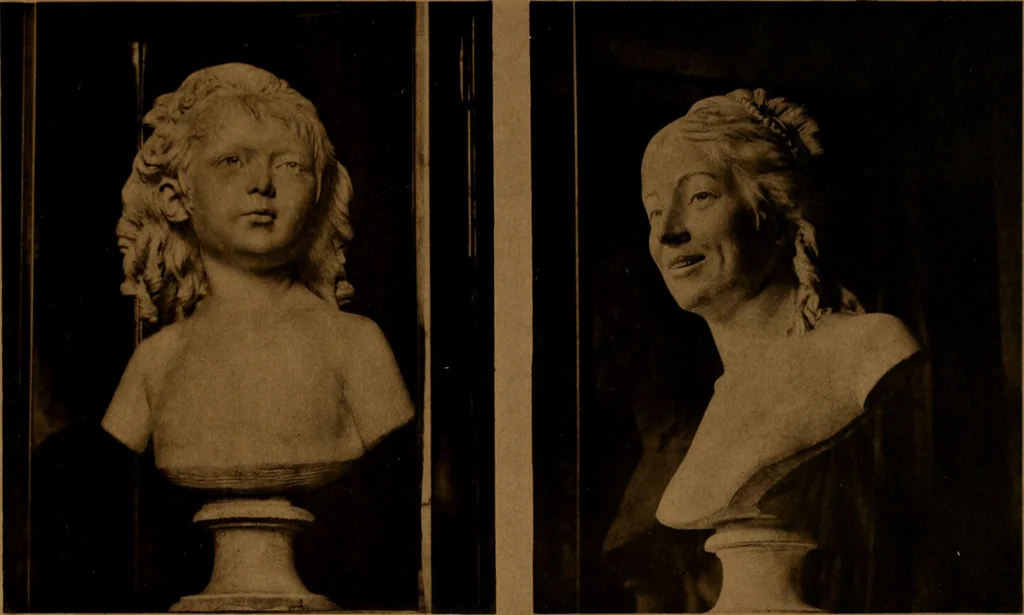 An illustration from Les musées d'Europe. La sculpture au Louvre;, 1900, leaf 248