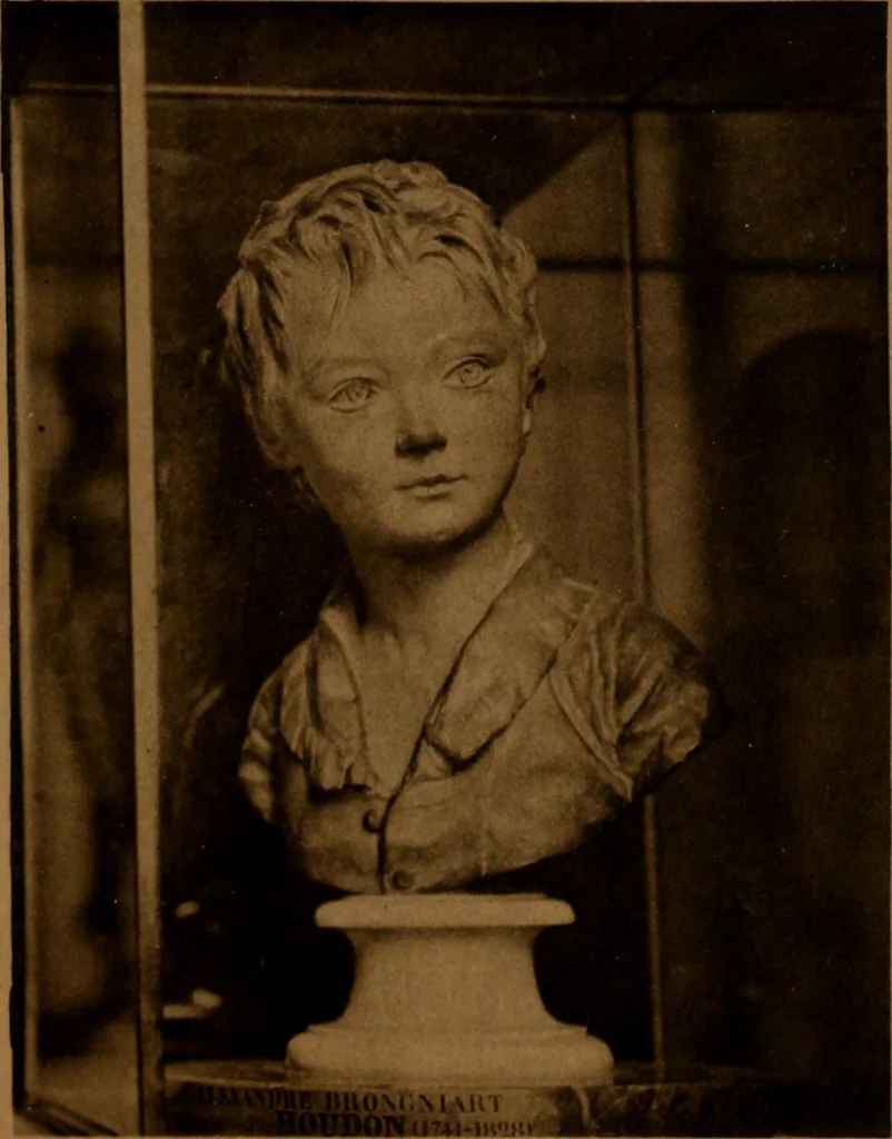 An illustration from Les musées d'Europe. La sculpture au Louvre;, 1900, leaf 248