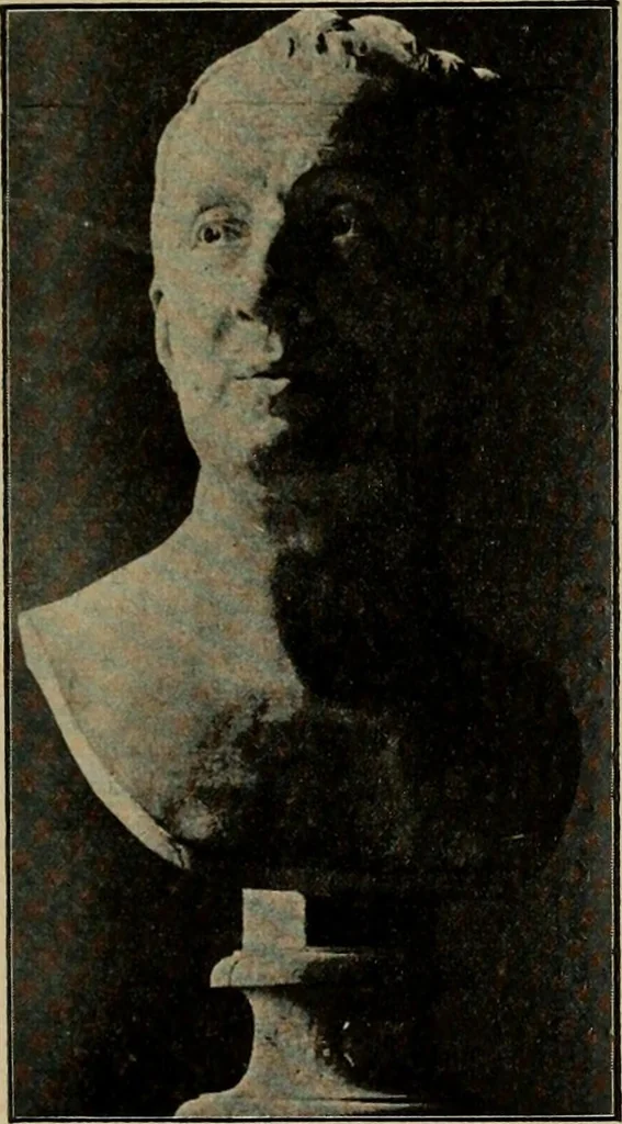 An illustration from Les musées d'Europe. La sculpture au Louvre;, 1900, leaf 254