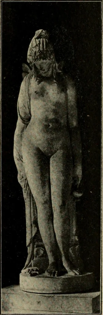 An illustration from Les musées d'Europe. La sculpture au Louvre;, 1900, leaf 256