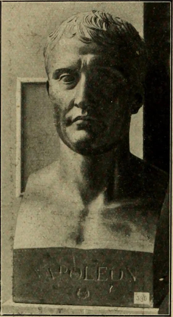 An illustration from Les musées d'Europe. La sculpture au Louvre;, 1900, leaf 257