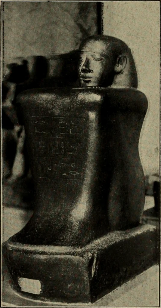 An illustration from Les musées d'Europe. La sculpture au Louvre;, 1900, leaf 26