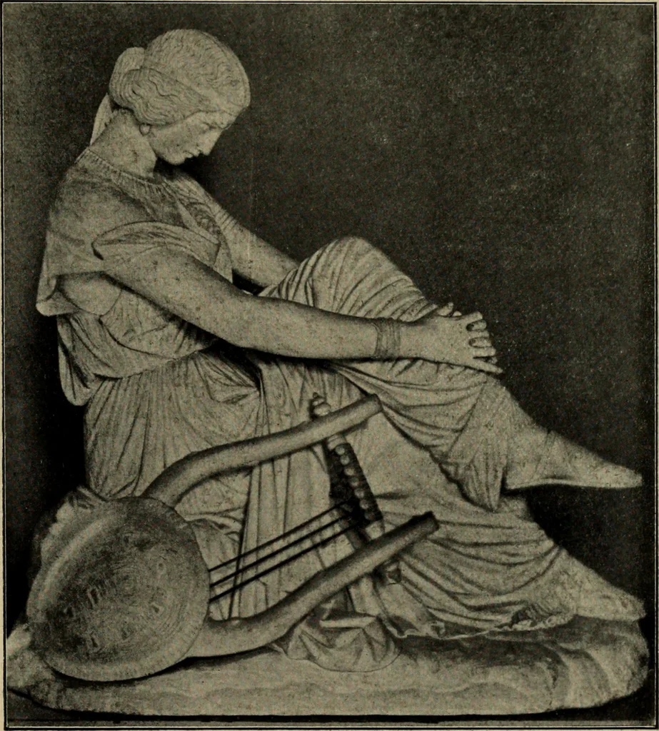An illustration from Les musées d'Europe. La sculpture au Louvre;, 1900, leaf 266