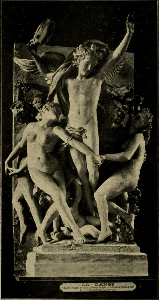 An illustration from Les musées d'Europe. La sculpture au Louvre;, 1900, leaf 271