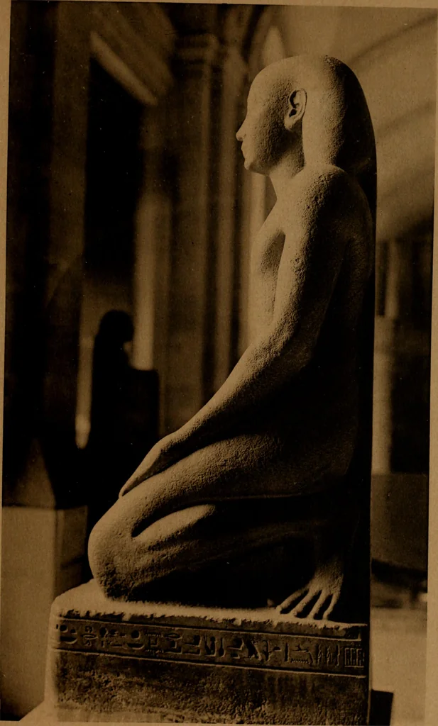 An illustration from Les musées d'Europe. La sculpture au Louvre;, 1900, leaf 32