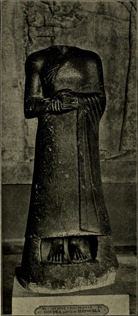 An illustration from Les musées d'Europe. La sculpture au Louvre;, 1900, leaf 37