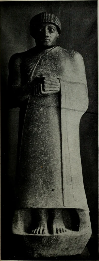 An illustration from Les musées d'Europe. La sculpture au Louvre;, 1900, leaf 38