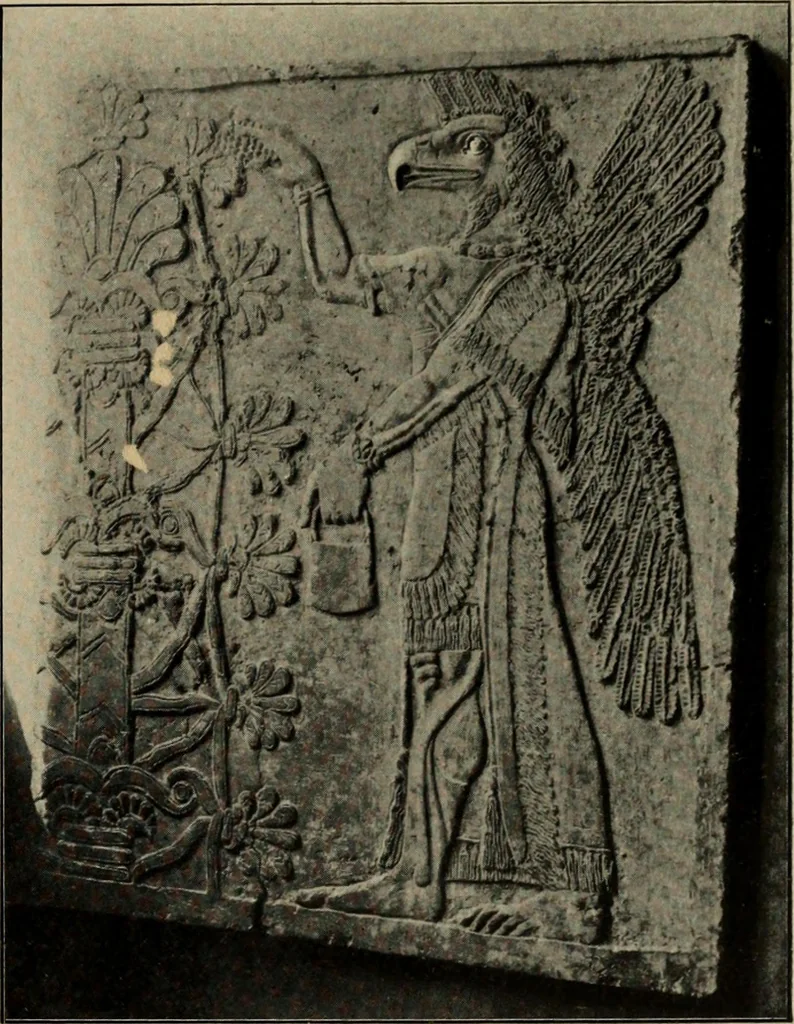 An illustration from Les musées d'Europe. La sculpture au Louvre;, 1900, leaf 44
