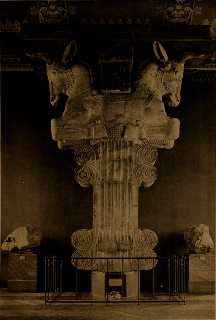 An illustration from Les musées d'Europe. La sculpture au Louvre;, 1900, leaf 56