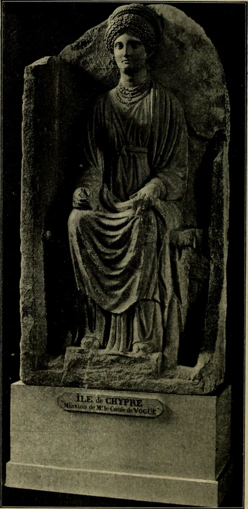 An illustration from Les musées d'Europe. La sculpture au Louvre;, 1900, leaf 67