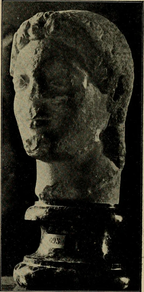 An illustration from Les musées d'Europe. La sculpture au Louvre;, 1900, leaf 92