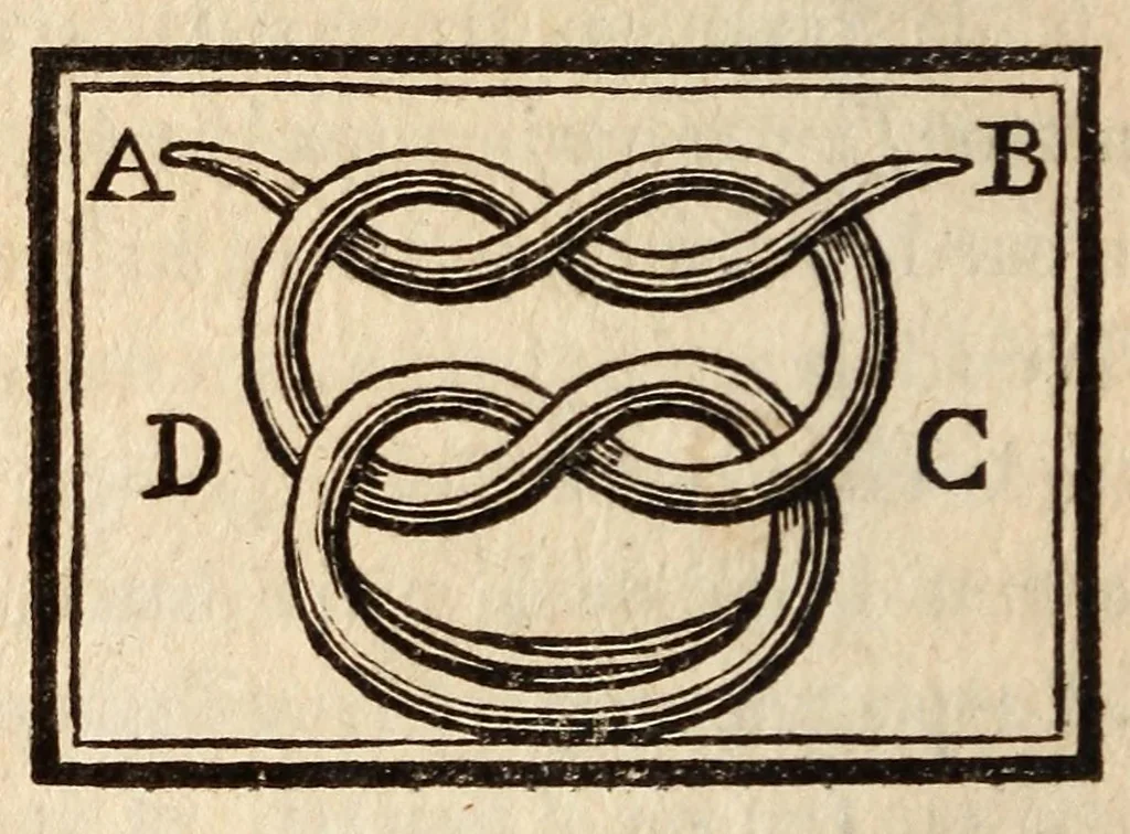 An illustration from Les Nouveaux savans de société, ou Recueil de jeux, la plupart neufs et inconnus .., 1808, leaf 198