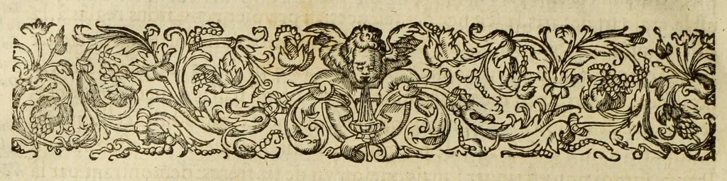 An illustration from Les oeuures de Philon Iuif, autheur tres-eloquent, et philosophe tres-graue : contenans l'interpretation de plusieurs diuins & sacrez mysteres, & l'instruction d'vn chacun en toutes bonnes & sainctes moeurs, 1575, leaf 198