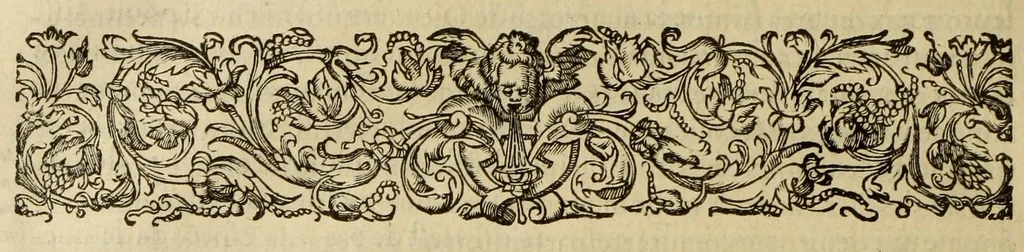 An illustration from Les oeuures de Philon Iuif, autheur tres-eloquent, et philosophe tres-graue : contenans l'interpretation de plusieurs diuins & sacrez mysteres, & l'instruction d'vn chacun en toutes bonnes & sainctes moeurs, 1575, leaf 284