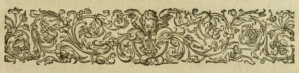 An illustration from Les oeuures de Philon Iuif, autheur tres-eloquent, et philosophe tres-graue : contenans l'interpretation de plusieurs diuins & sacrez mysteres, & l'instruction d'vn chacun en toutes bonnes & sainctes moeurs, 1575, leaf 367