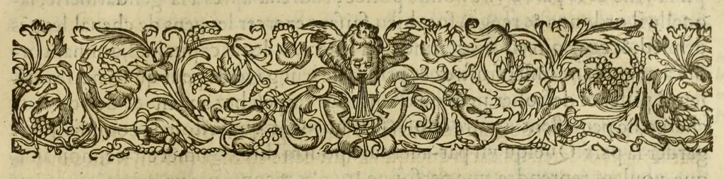 An illustration from Les oeuures de Philon Iuif, autheur tres-eloquent, et philosophe tres-graue : contenans l'interpretation de plusieurs diuins & sacrez mysteres, & l'instruction d'vn chacun en toutes bonnes & sainctes moeurs, 1575, leaf 417