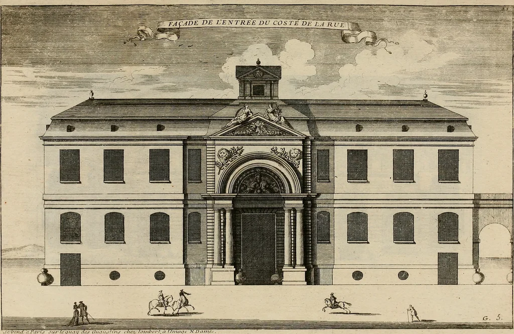 An illustration from Les oeuvres d'architectvre d'Anthoine Le Pavtre, 1652, leaf 168