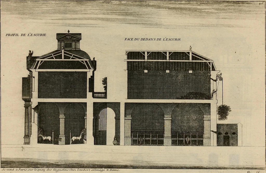 An illustration from Les oeuvres d'architectvre d'Anthoine Le Pavtre, 1652, leaf 180
