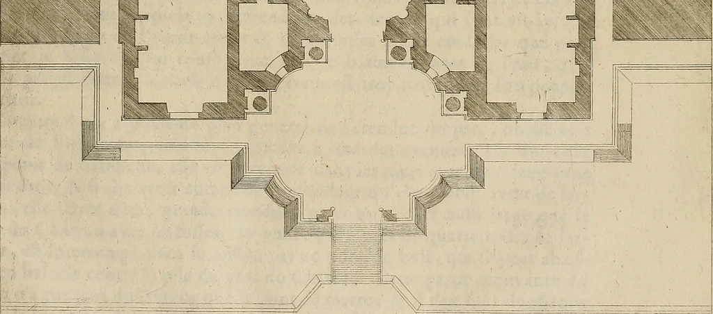 An illustration from Les oeuvres d'architectvre d'Anthoine Le Pavtre, 1652, leaf 186