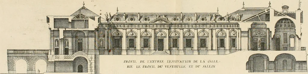 An illustration from Les oeuvres d'architectvre d'Anthoine Le Pavtre, 1652, leaf 206