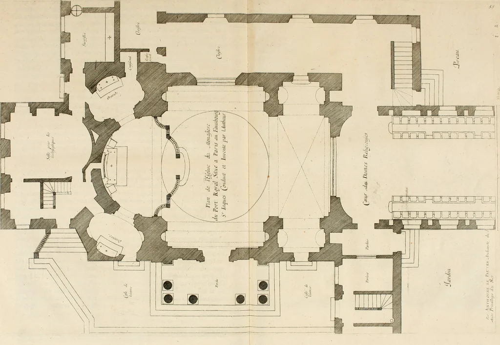 An illustration from Les oeuvres d'architectvre d'Anthoine Le Pavtre, 1652, leaf 218