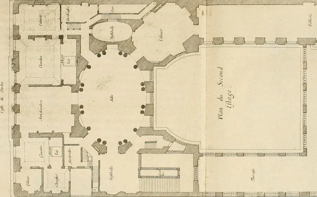 An illustration from Les oeuvres d'architectvre d'Anthoine Le Pavtre, 1652, leaf 80