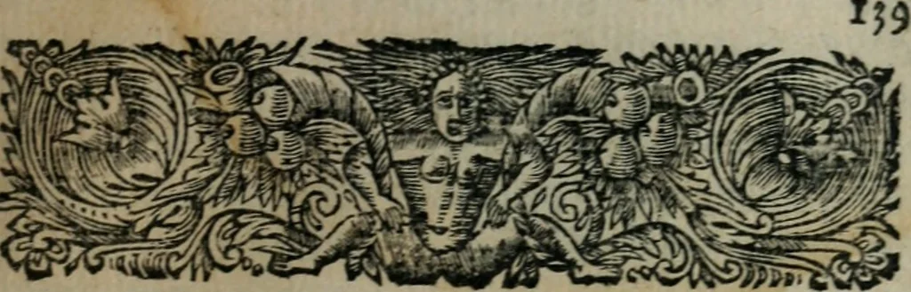 An illustration from Les Oeuvres de monsieur Sarasin, 1663, leaf 212