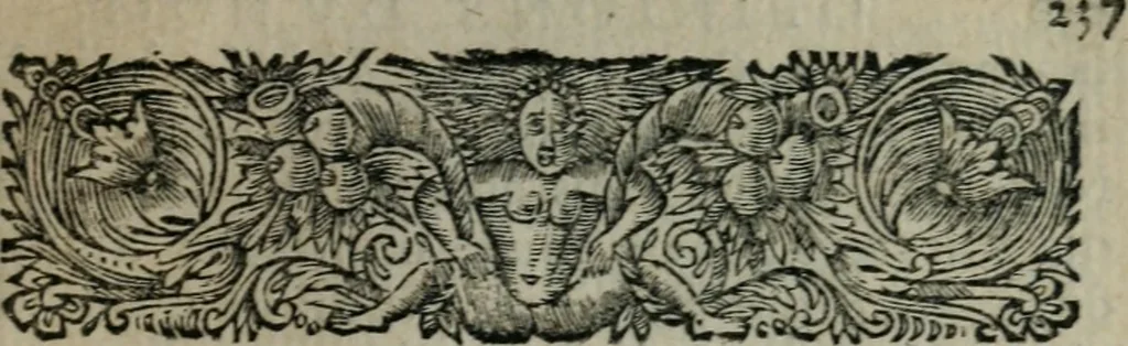 An illustration from Les Oeuvres de monsieur Sarasin, 1663, leaf 310