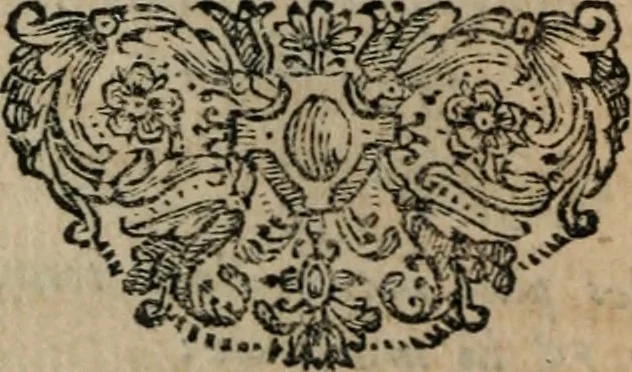 An illustration from Les Oeuvres de monsieur Sarasin, 1663, leaf 475
