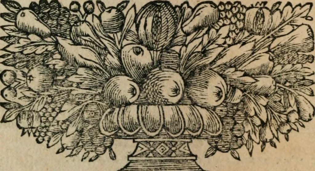 An illustration from Les Oeuvres de monsieur Sarasin, 1663, leaf 483