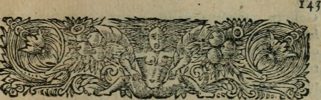 An illustration from Les Oeuvres de monsieur Sarasin, 1663, leaf 558