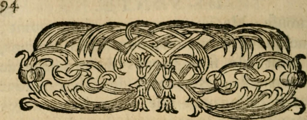 An illustration from Les oeuvres de Monsieur de Cyrano Bergerac, 1676, leaf 109