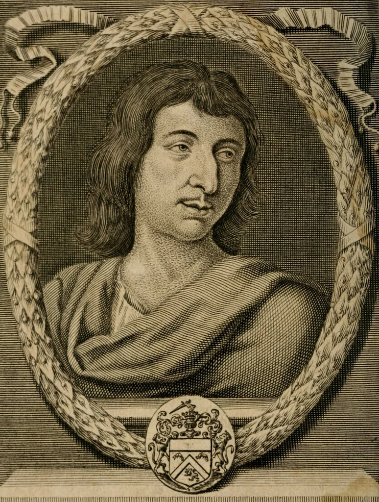 An illustration from Les oeuvres de Monsieur de Cyrano Bergerac, 1676, leaf 5