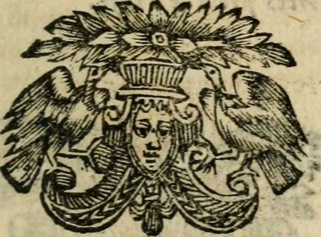 An illustration from Les Oeuvres de Mr Sarasin, 1694, leaf 470