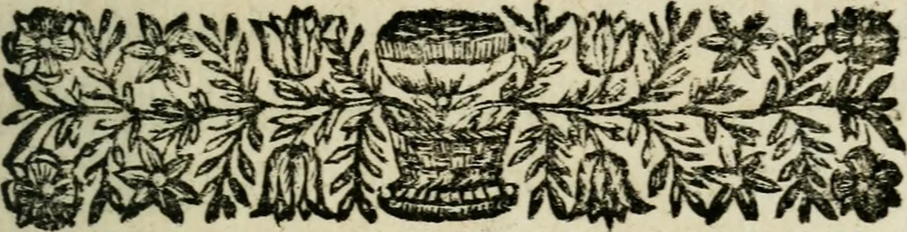 An illustration from Les Oeuvres de Mr Sarasin, 1694, leaf 8
