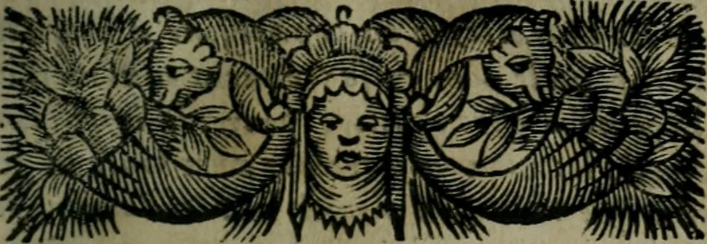 An illustration from Les oeuvres de Théophile, divisée en trois parties : dédiées aux beaux esprits de ce temps, 1662, leaf 246