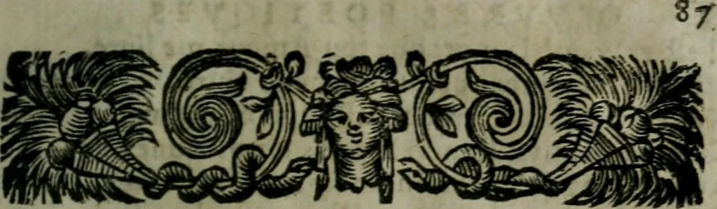 An illustration from Les oeuvres de Théophile, divisée en trois parties : dédiées aux beaux esprits de ce temps, 1662, leaf 330