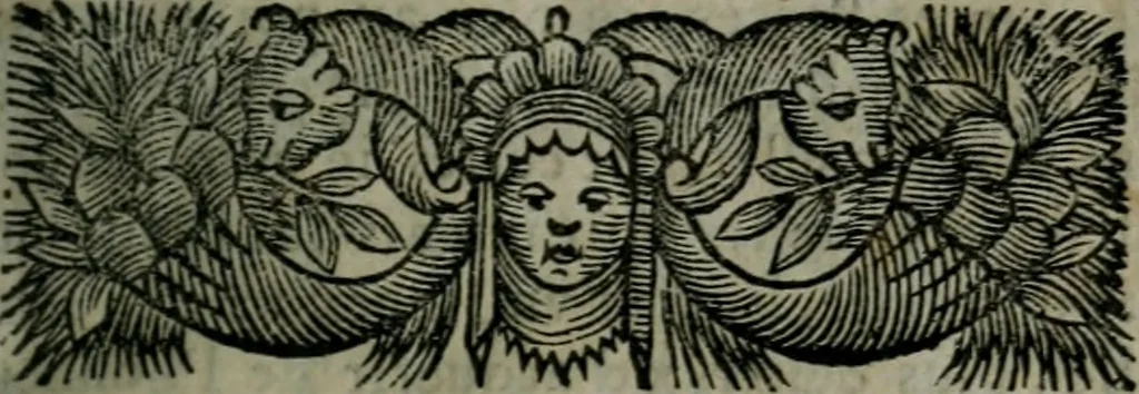 An illustration from Les oeuvres de Théophile, divisée en trois parties : dédiées aux beaux esprits de ce temps, 1662, leaf 6