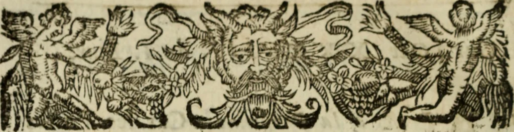 An illustration from Les oeuvres dHorace, latin et françois ... de la version de M. de Marolles, abbé de Villeloin, 1652, leaf 437