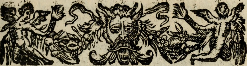 An illustration from Les oeuvres dHorace, latin et françois ... de la version de M. de Marolles, abbé de Villeloin, 1652, leaf 50