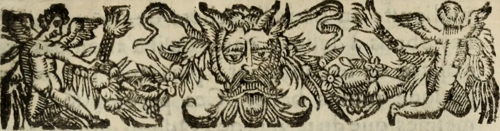 An illustration from Les oeuvres dHorace, latin et françois ... de la version de M. de Marolles, abbé de Villeloin, 1652, leaf 510